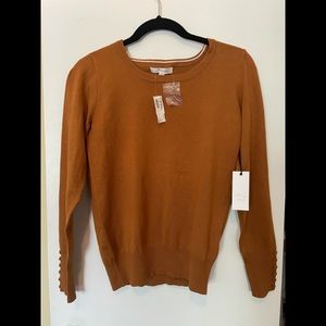 Active USA Large Mustard Yellow Sweater